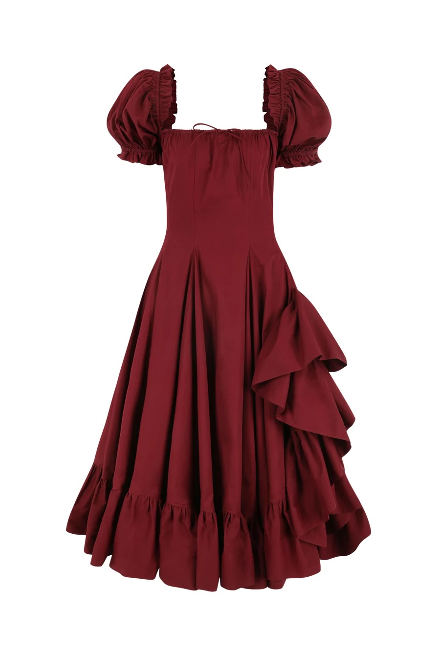 Bordeaux Foxglove Dress