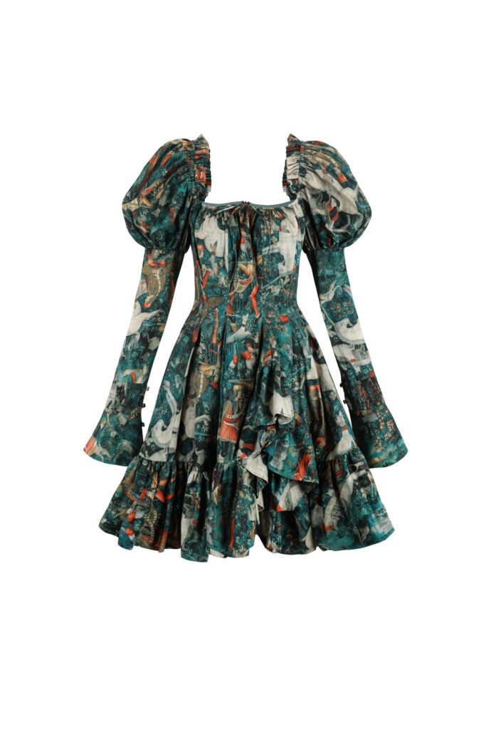 Unicorn Defends Himself Astronomers Mini Dress