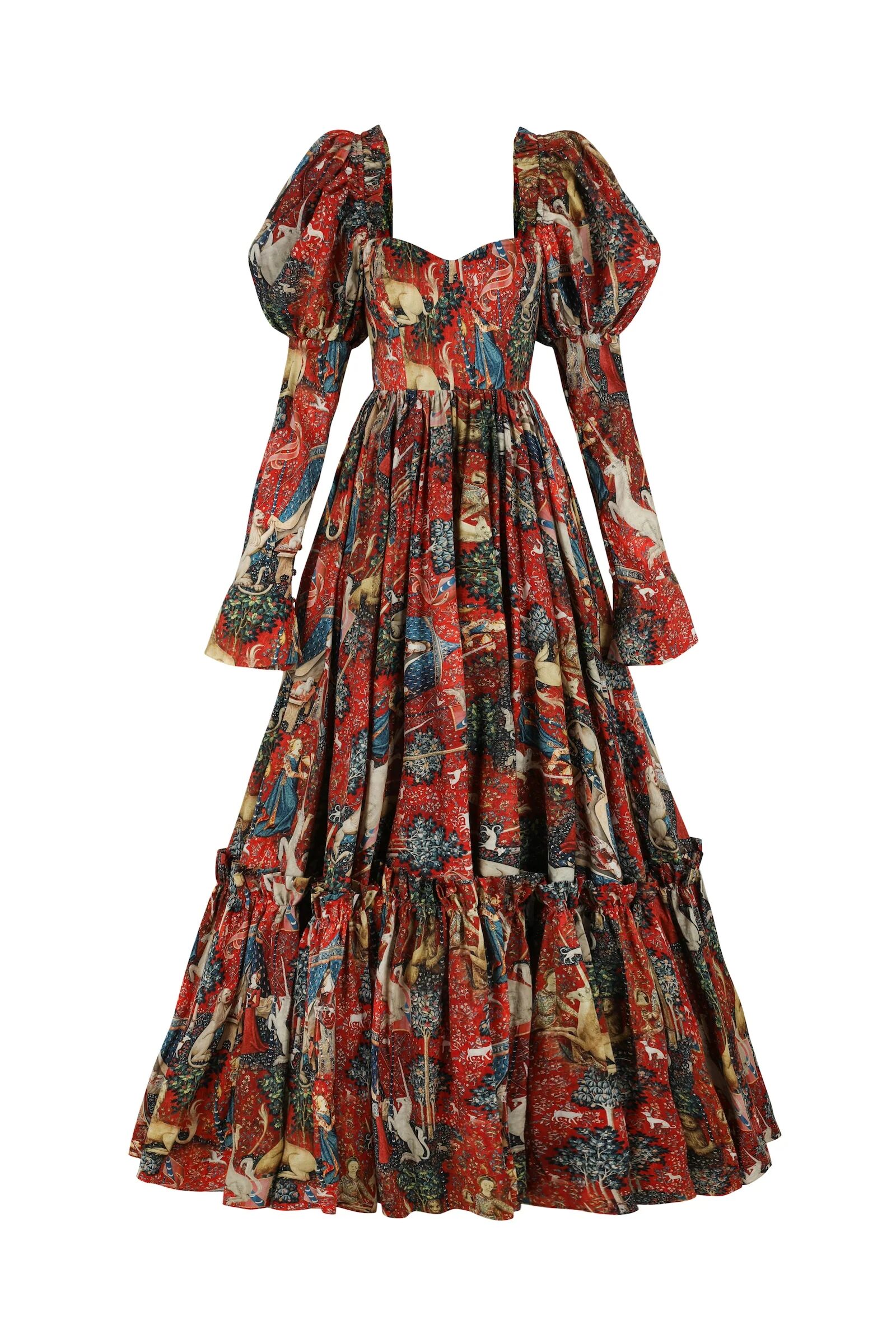 Lady and the Unicorn Astronomers Gown